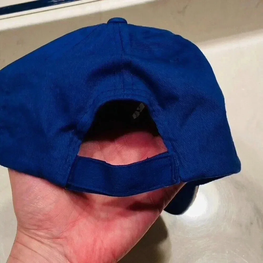 Bud Light Blue NFL Mens Baseball Cap Hat Adjustable